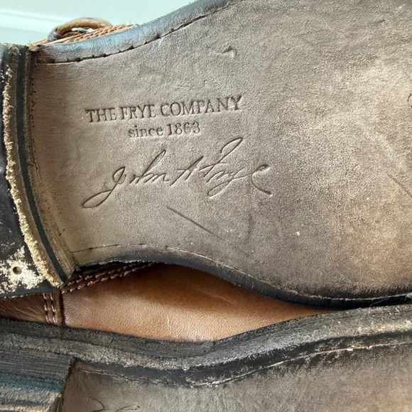 FRYE Women's Phillip Riding Boots Style 76844 Cognac Size 6 1/2B NWT - Picture 12 of 15